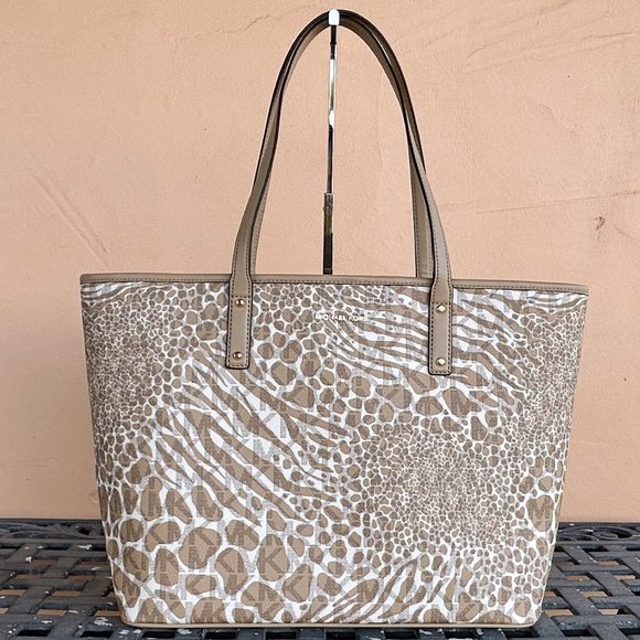 Printed Pu Leather Designer Convertible Open Tote Bag For Womens